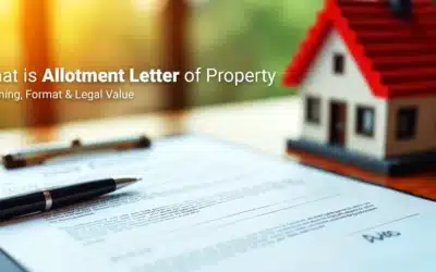 What is Allotment Letter of Property: Meaning, Format & Legal Value
