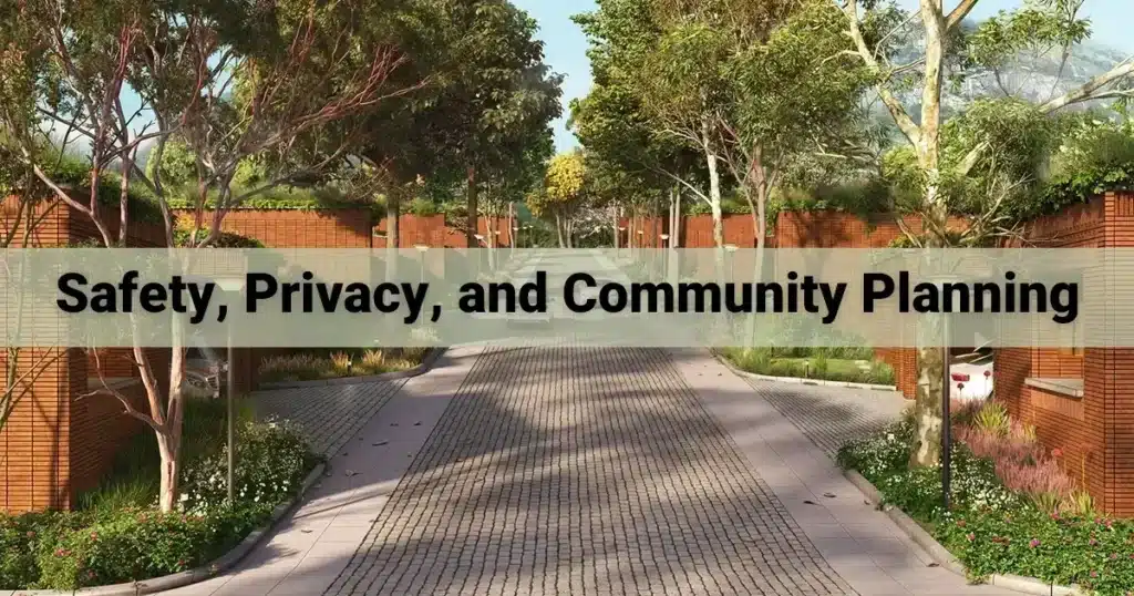 Safety, Privacy, and Community Planning