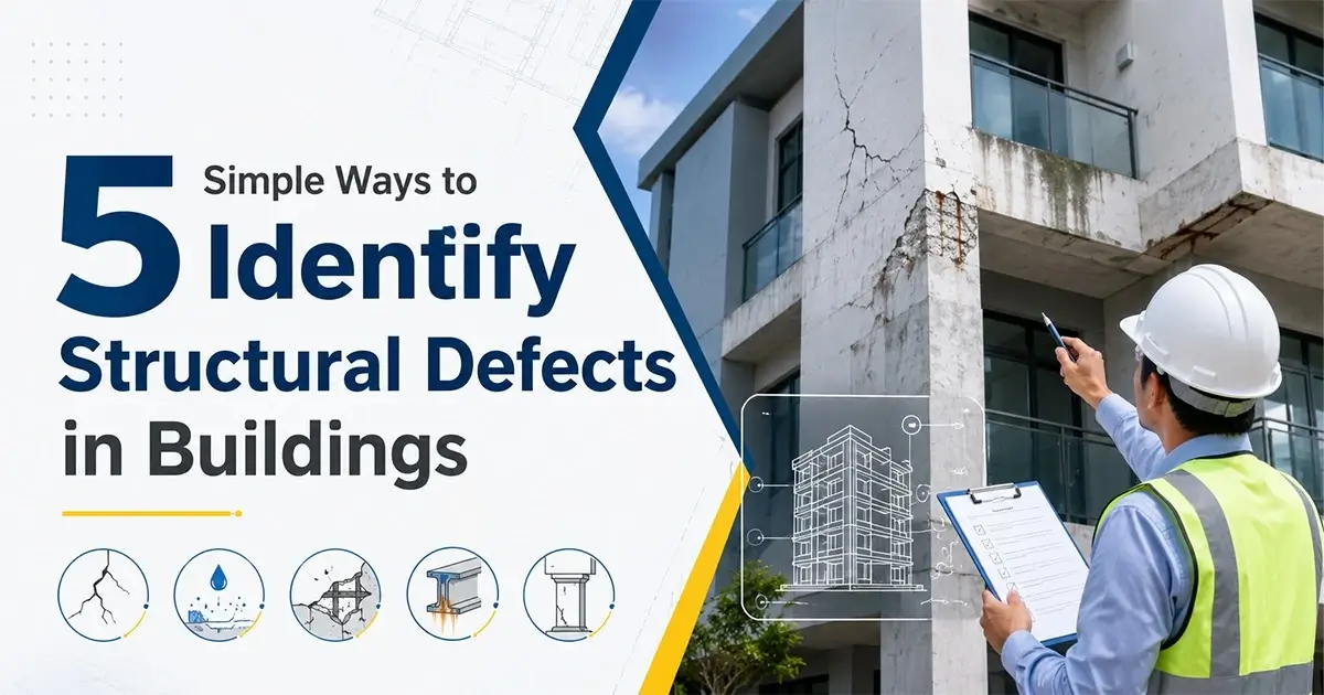 5 Simple Ways to Identify Structural Defects in Buildings