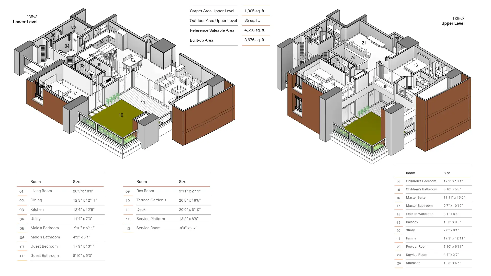 3 BHK Floor Plan